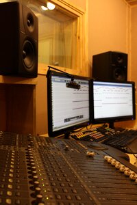 Studio recording studio computer photo