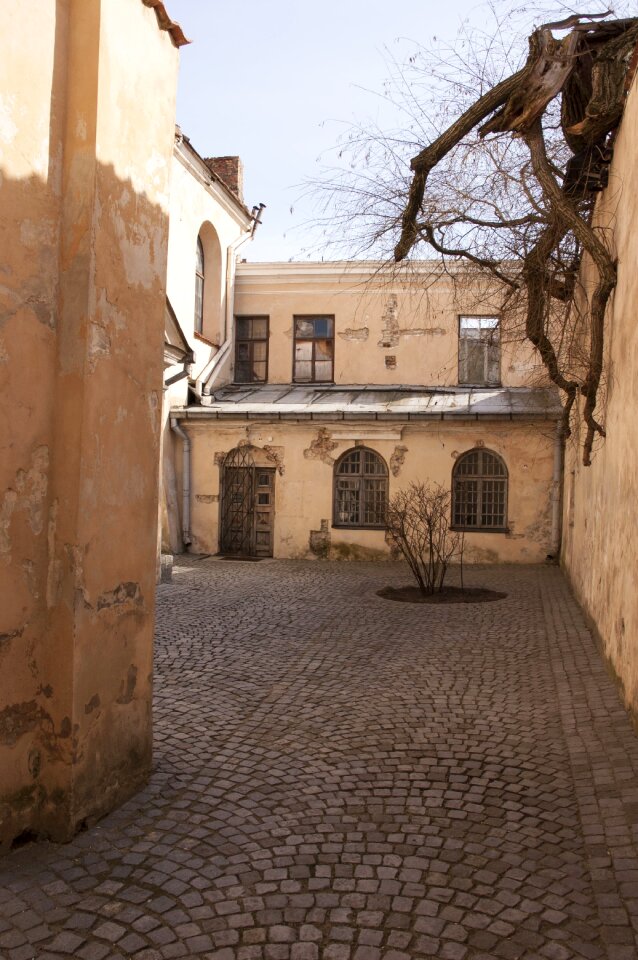 Street the old town old houses photo