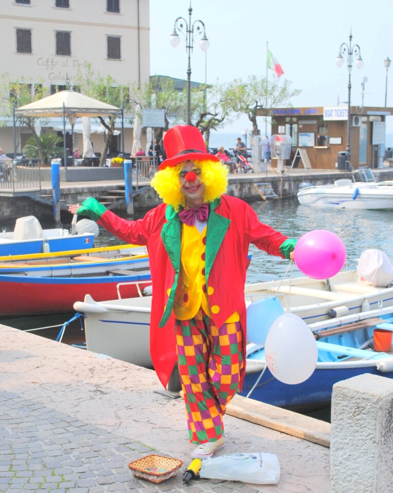 Clown port limone sul garda