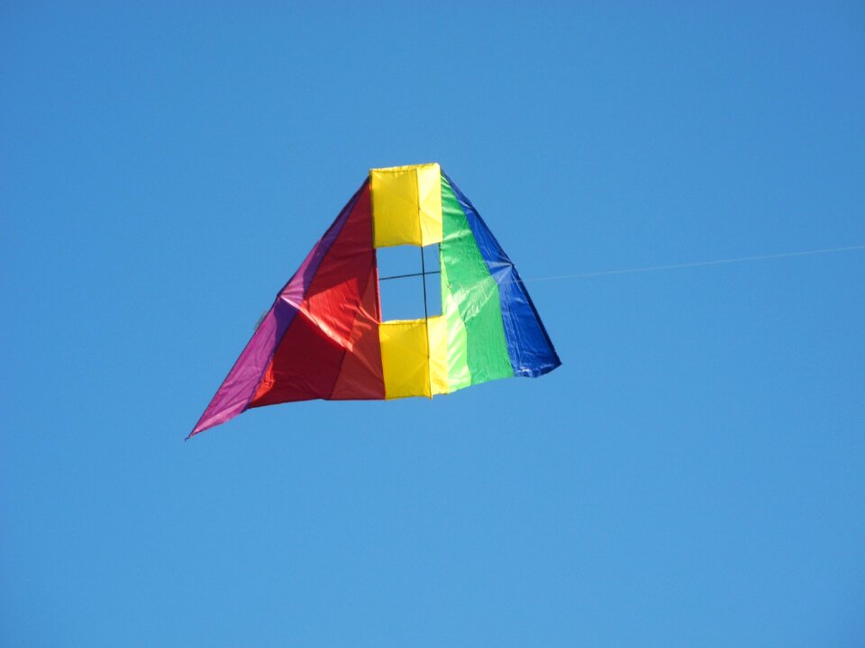 Autumn flying flying kites