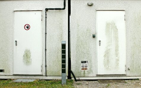 Steel door security door metal