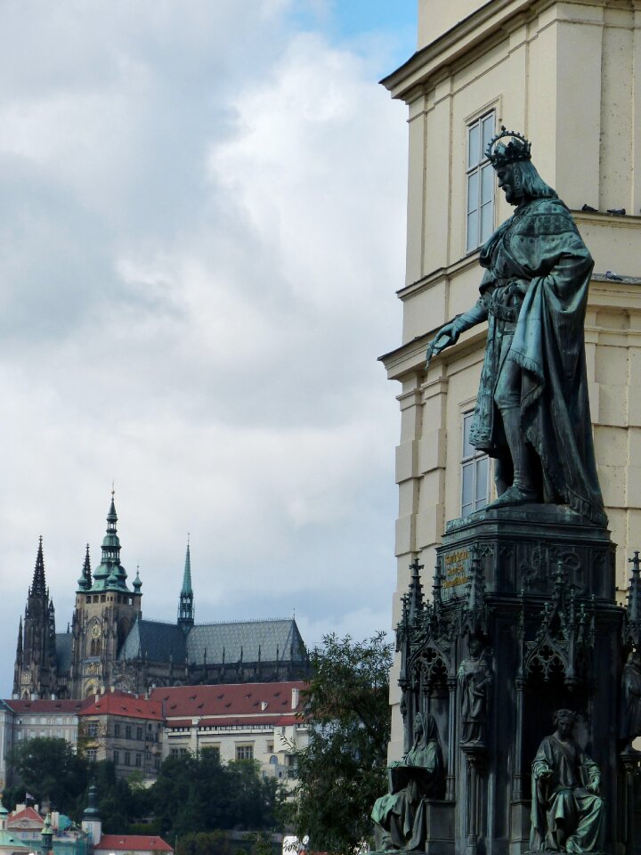Czech republic capital charles bridge
