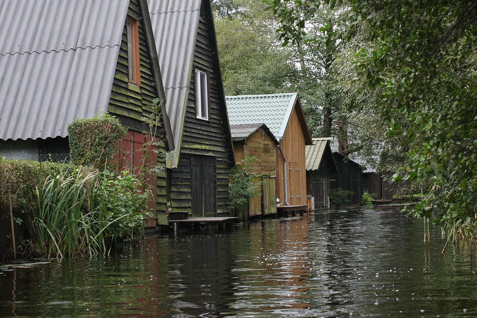Müritz lakes boat house