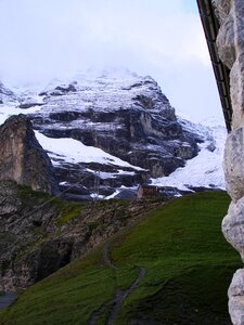 Eiger north face switzerland landscape photo