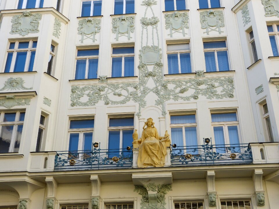 Czech republic capital facade