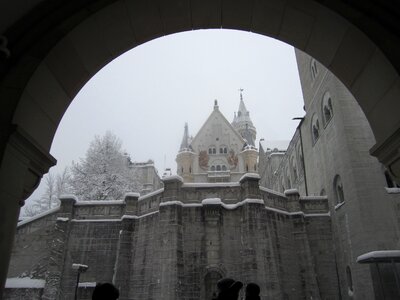 Entrance doorway arch photo