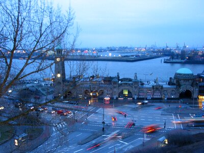 Hamburg morning elbe