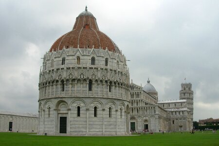 Tower leaning tower basilica