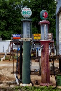 Petrol station historic
