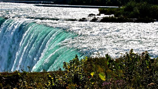 Water nature waterfall