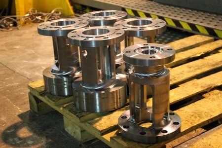 Milling elements stainless steel