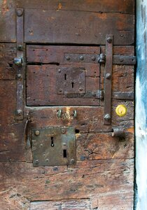 Input wood front door photo