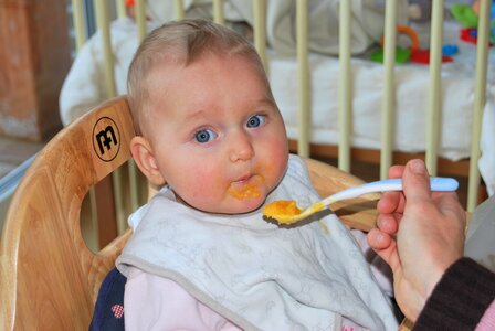 Child vegetable pap sage