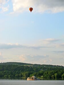 Air hot air flying photo