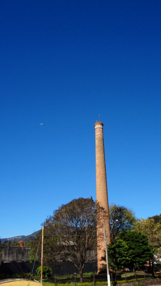 Chimney blue sky nature