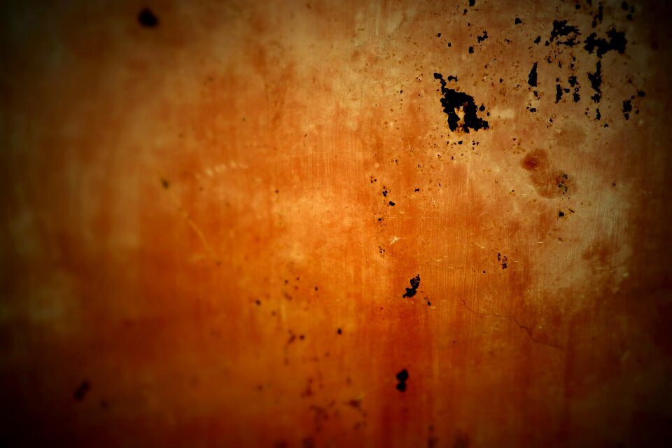 Orange steel plate