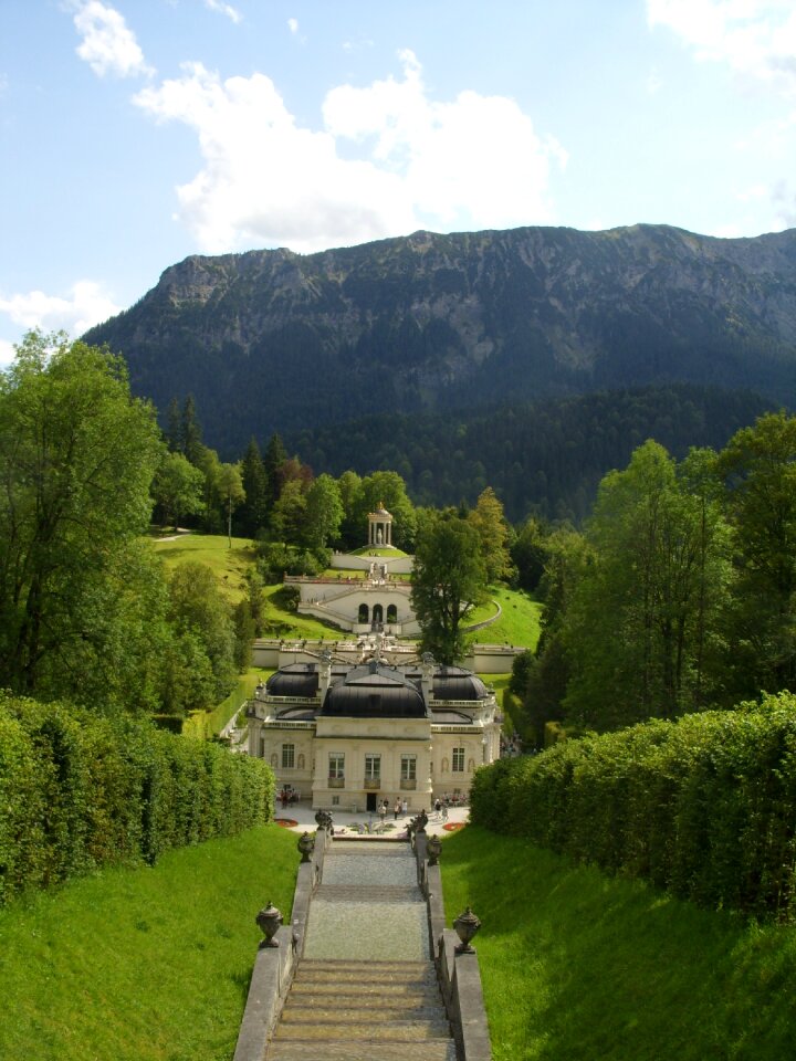 King ludwig the second schlossgarten garden