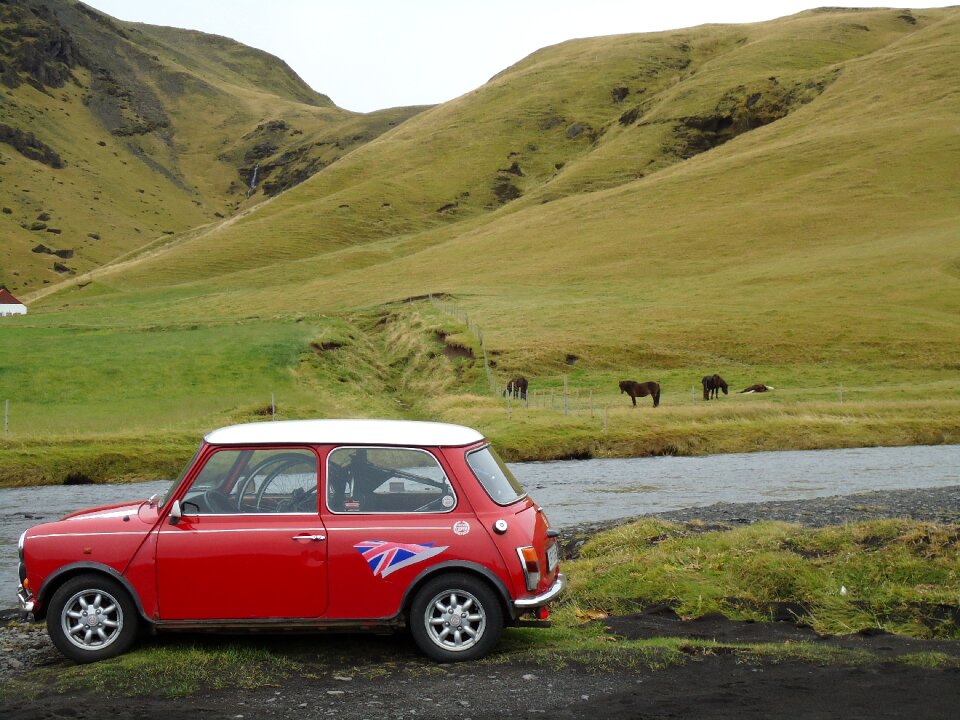 Auto iceland nature
