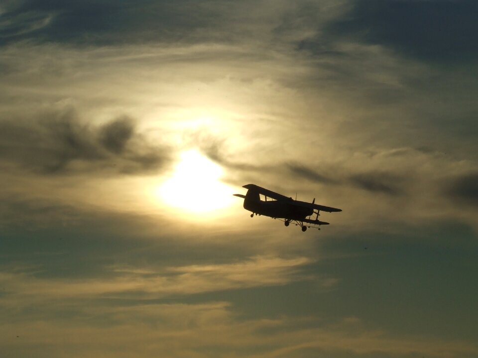Over in miskolc sunset sky