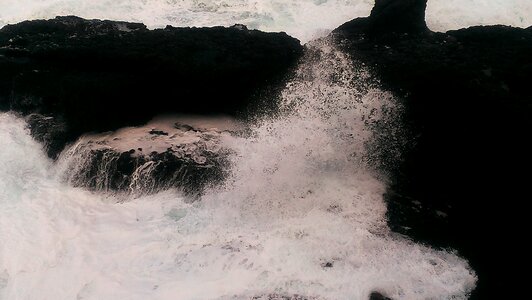 Japan sea winter white