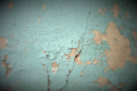 Blue concrete wall photo