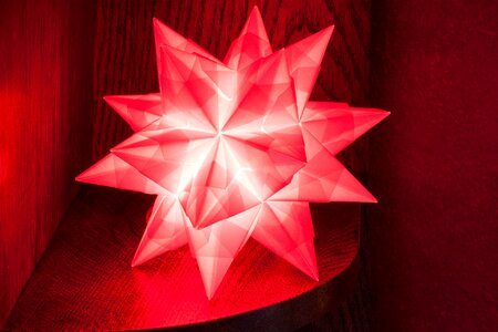 Festive shining origami