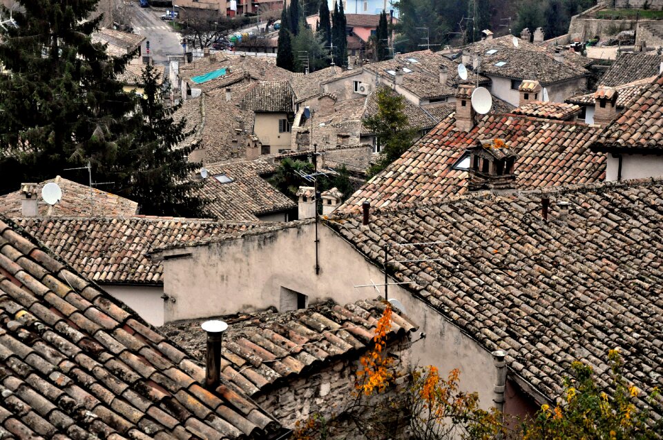 Roofs borgo ancient