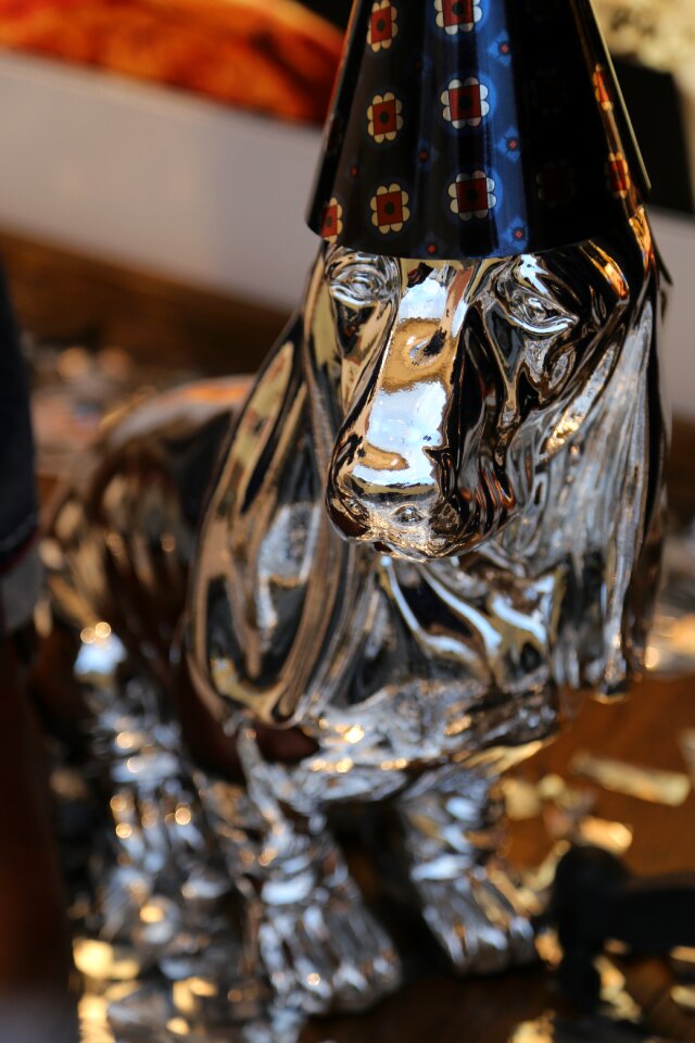 Silver artwork decoration