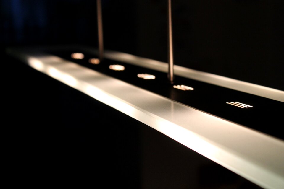 Lamp interior decoration dark