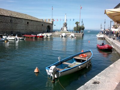 Powerboat boat harbour water