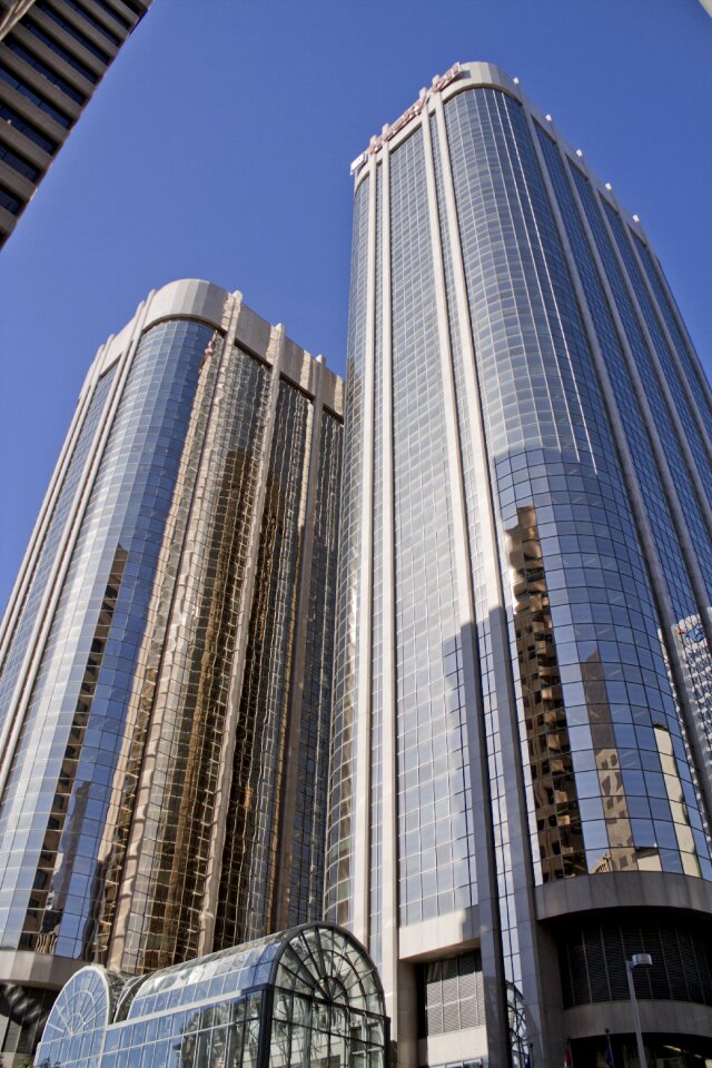 City buildings architecture