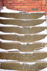 Winter season snow