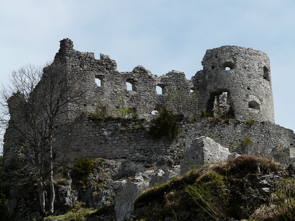 Stone building knight's castle