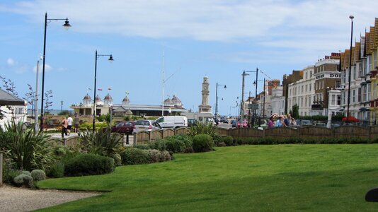 Promenade sea english seaside