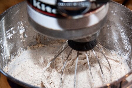 Dough preparation stir