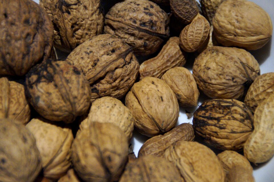 Walnut nut mix peanuts
