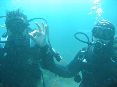 Diving sports aquatic