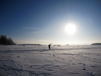 Helsinki island ferry sun