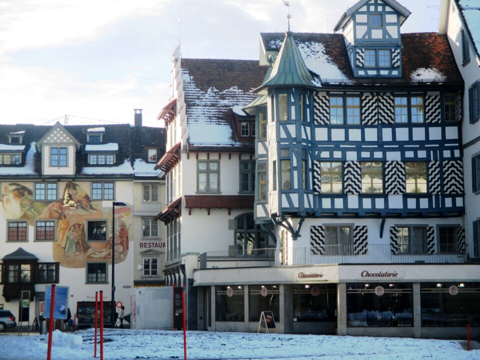 Architecture building st gallen