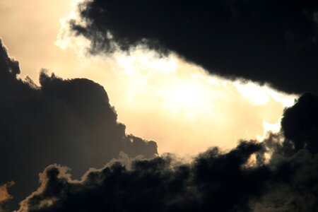 Layered sunset light
