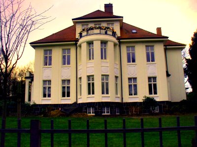 Old architecture facade