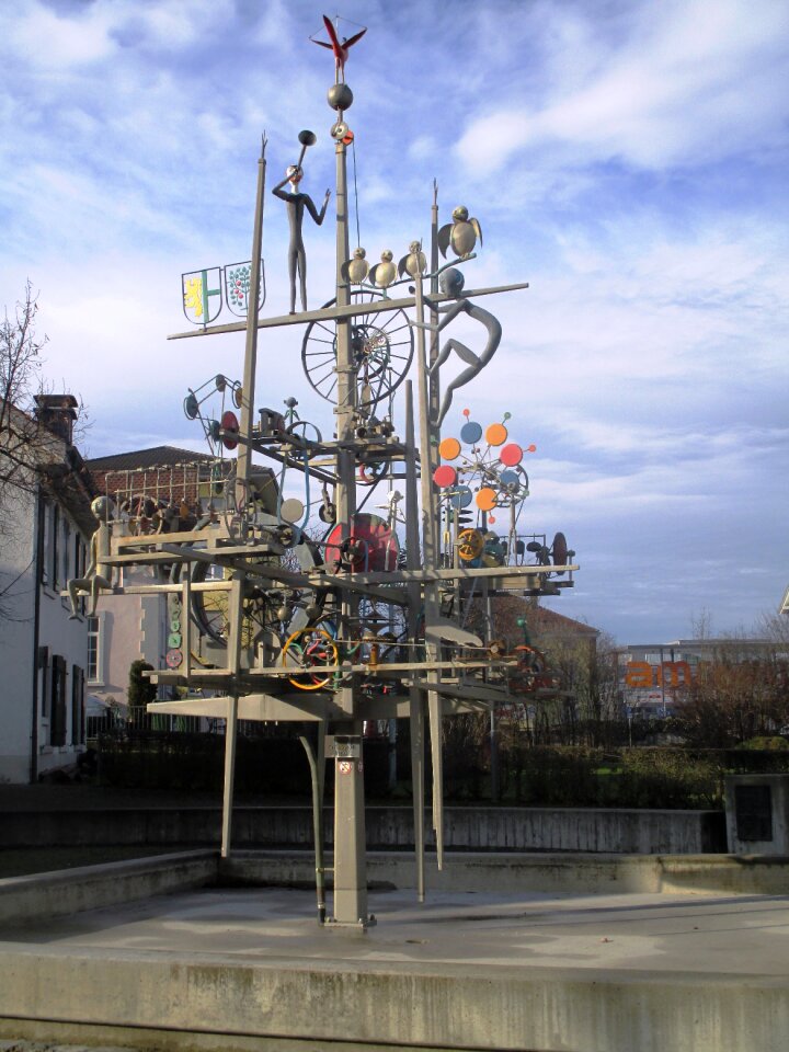 Sculpture mechanical sculptures amriswil