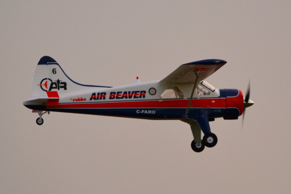 Air model airplane fly