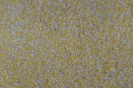 Semolina food ground