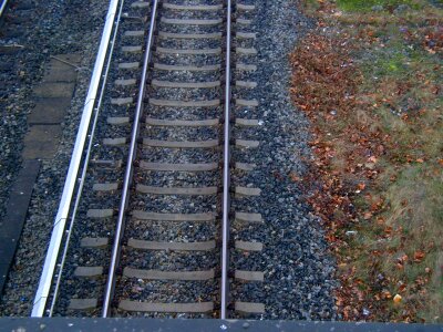Railway tracks gleise rails
