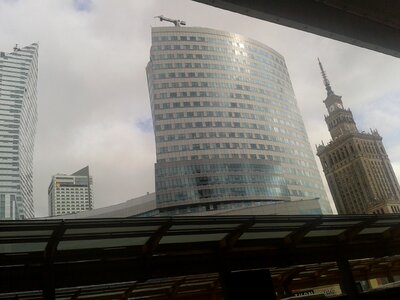 Warsaw poland building