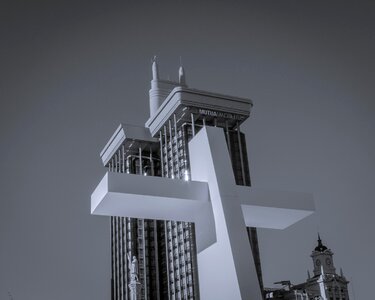 Sky architecture construction