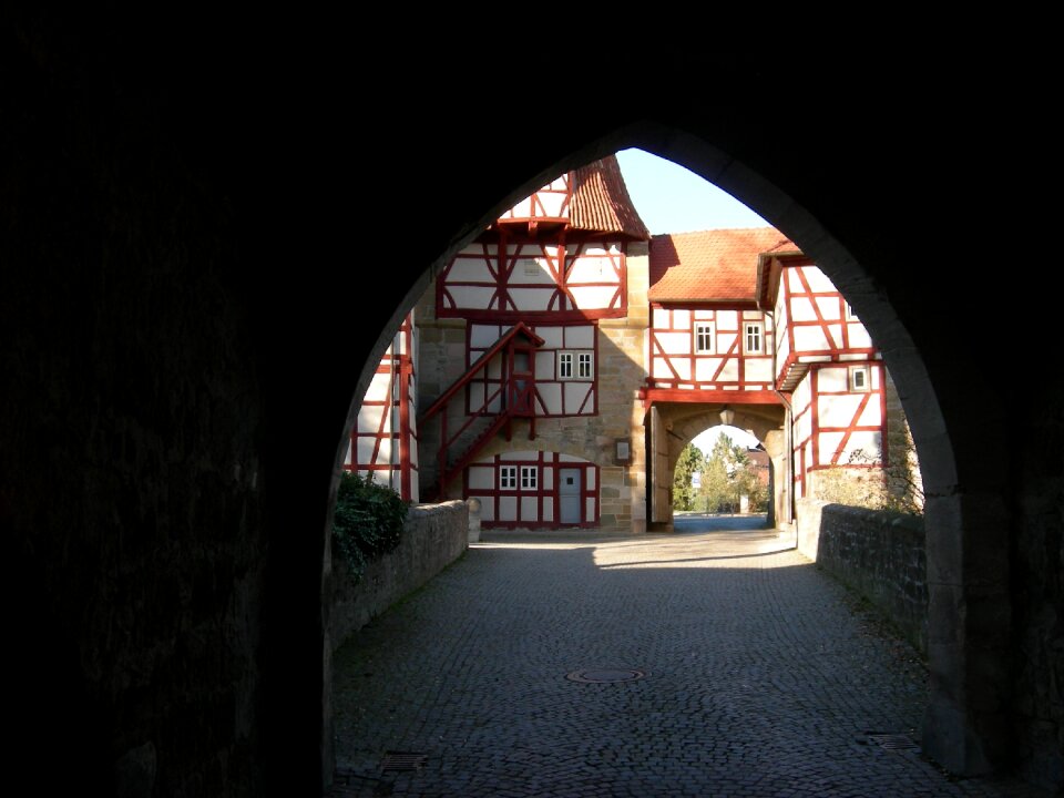 Rödelseer gate lower franconia franconian wine country
