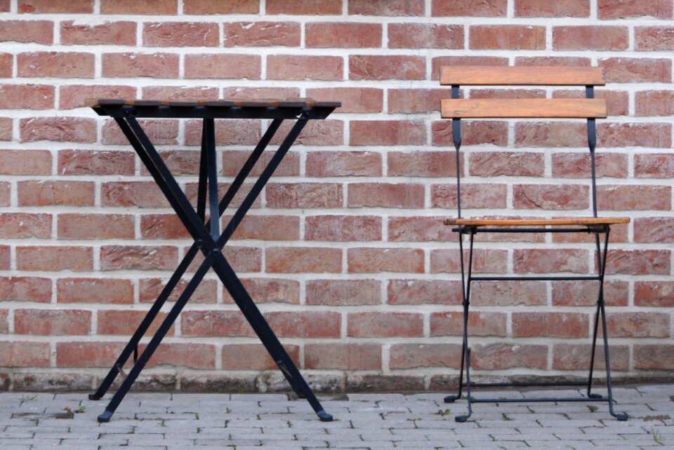 Chair wall garden furniture
