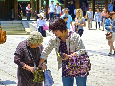 Tokyo tourists harajuku